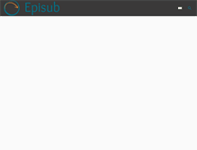 Tablet Screenshot of episub.com